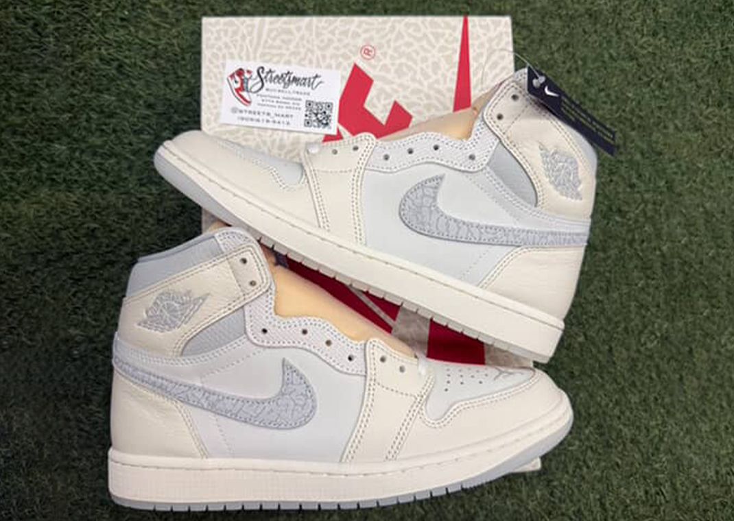 NIKE Air Jordan 1 Retro High OG 2025年 The Air Jordan 1 Retro High OG Sail Elephant Print Releases