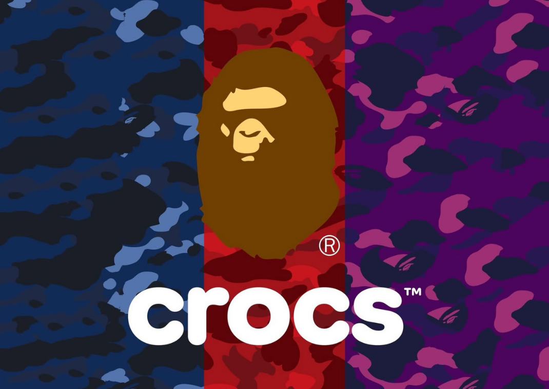 BAPE x Crocs Collab Teaser