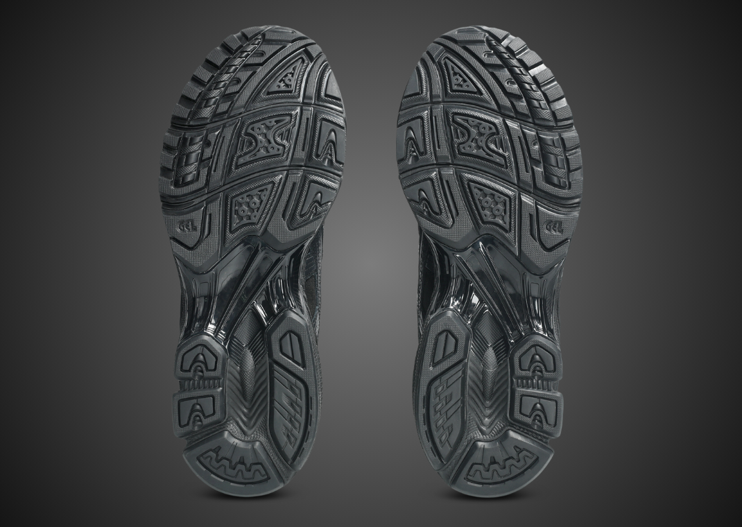 Thom Browne x Asics Gel-Kayano 14 Black - Bottom