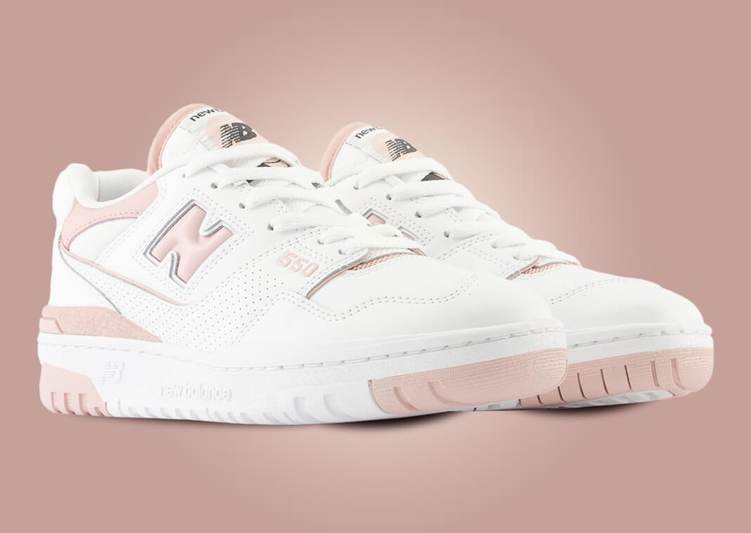 New Balance 550 White Pink