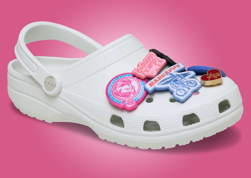 Madhappy x Hysteric Glamour x Crocs Classic Clog White Angle