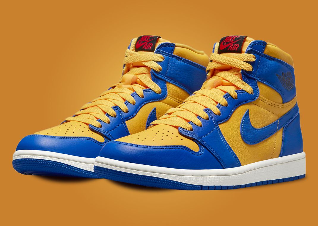 Jordan yellow blue hotsell