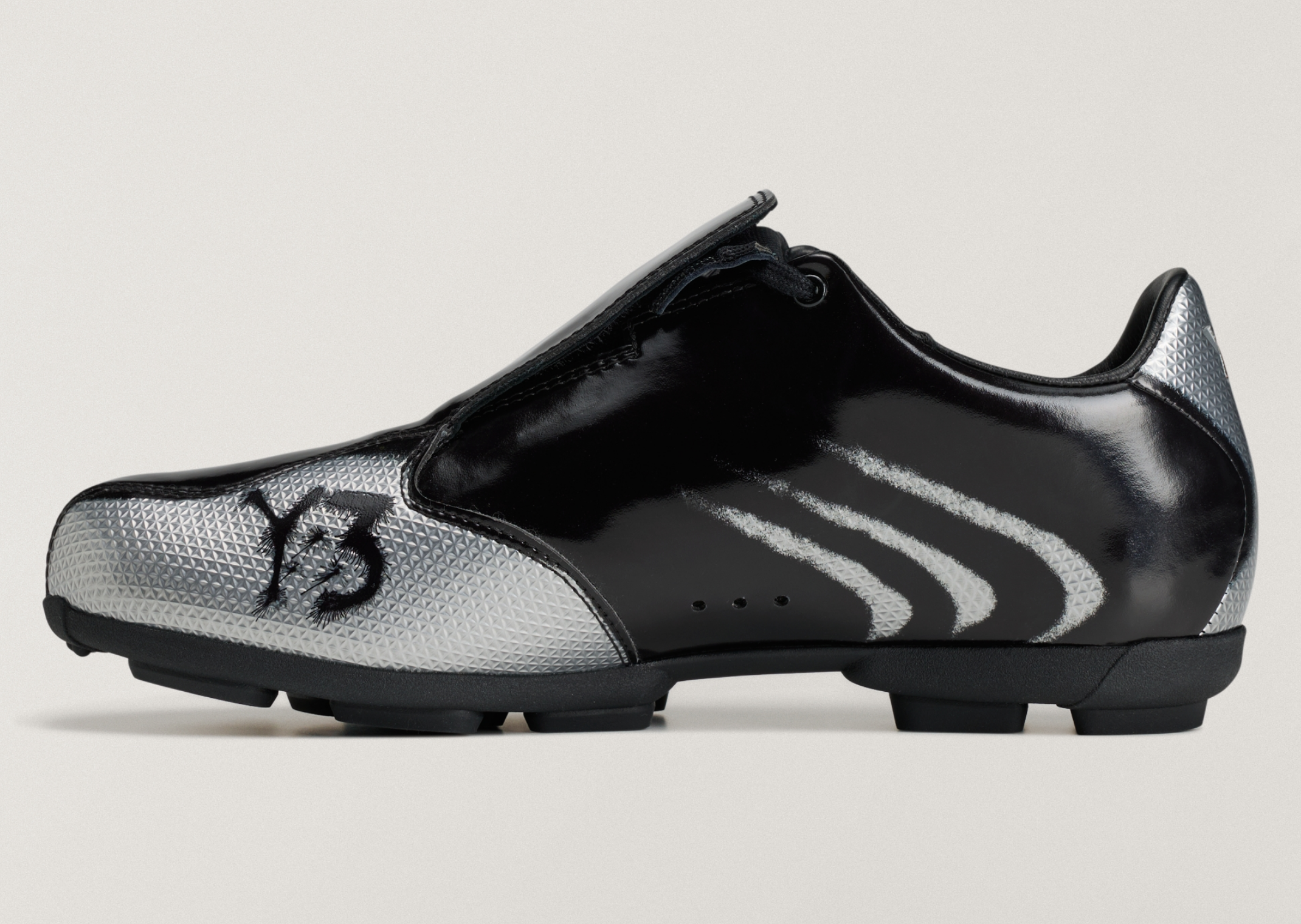 CHITO x adidas Y-3 F50+ Tunit Black Silver medial