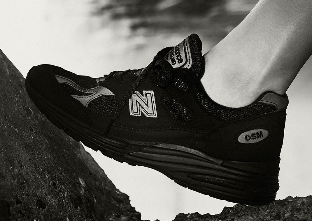 Dover Street Market x New Balance 991v2 Made in UK Triple Black