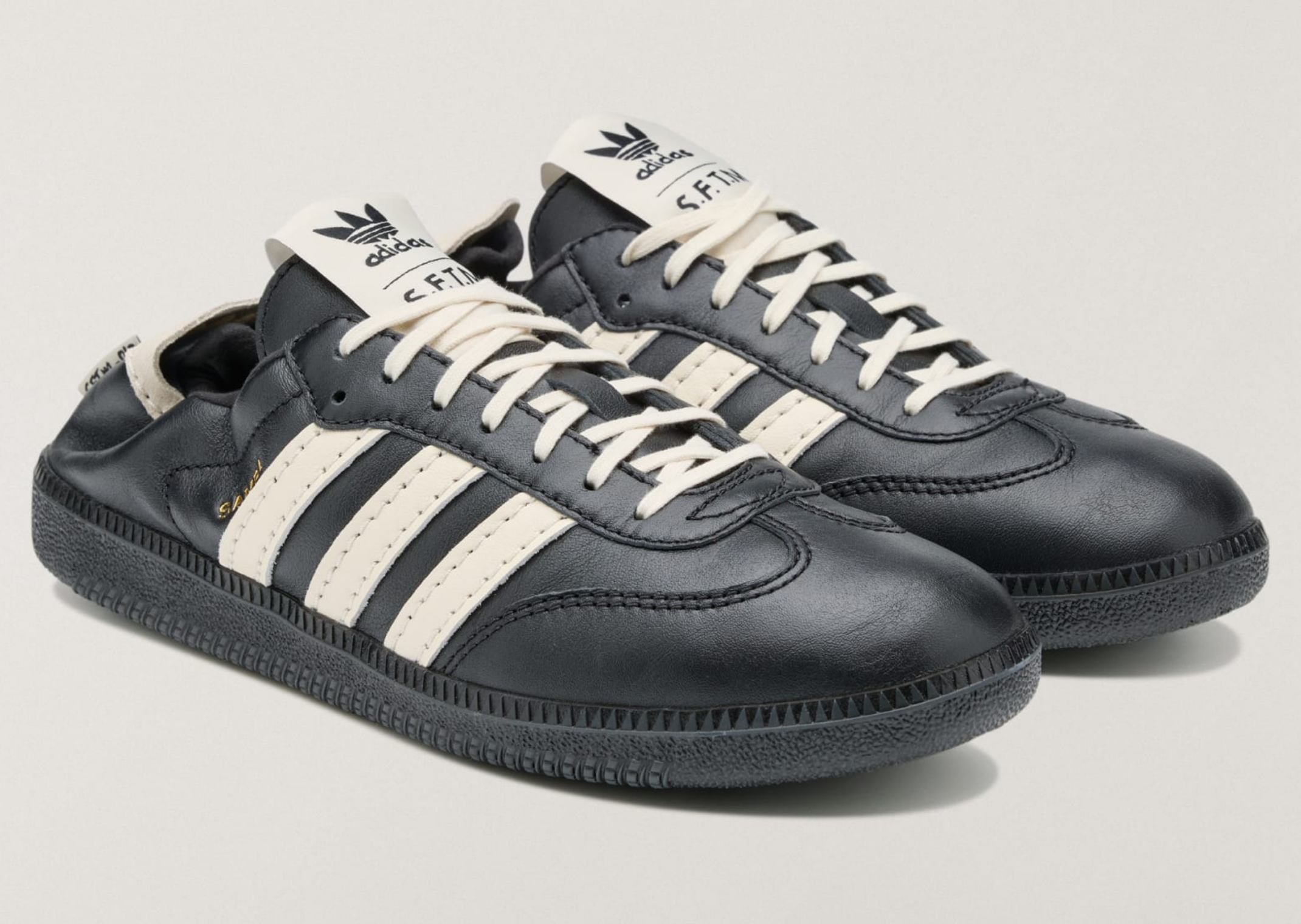 SFTM x adidas Samba Decon Black - Angle