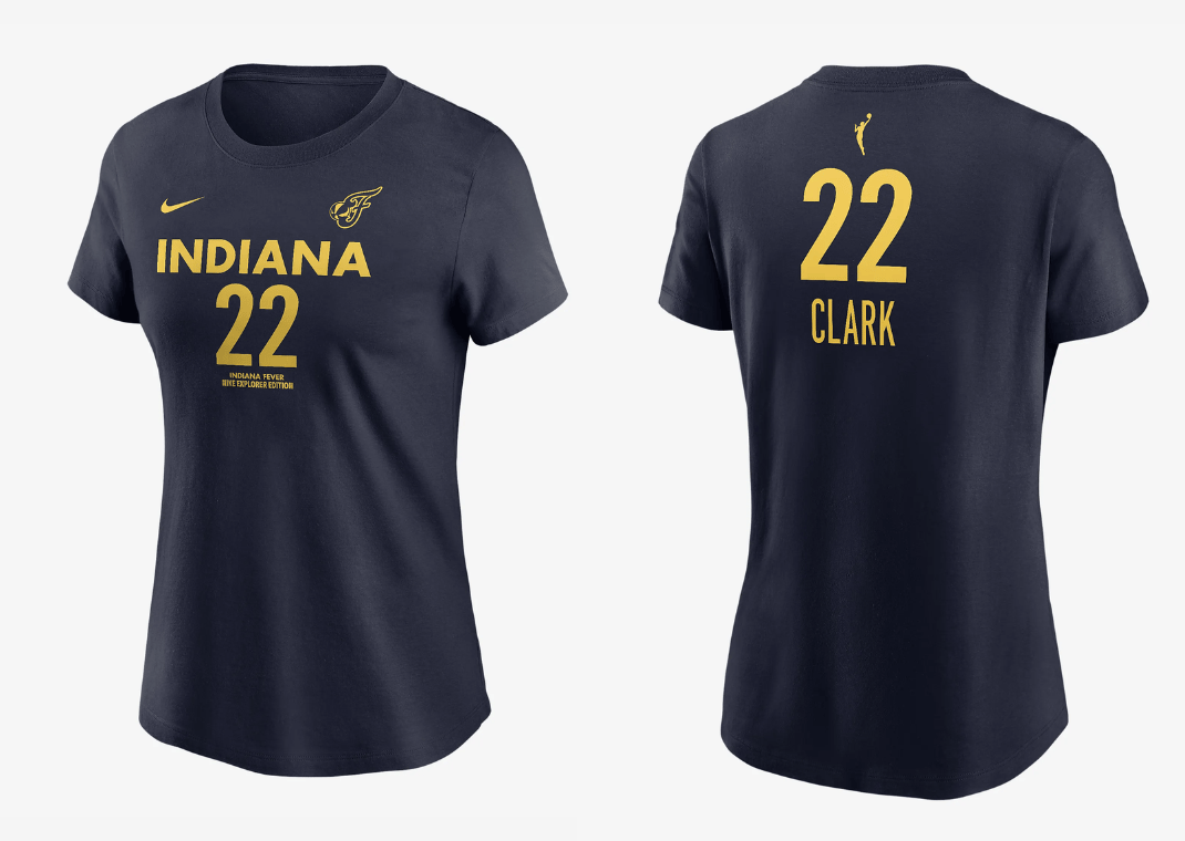 Caitlin Clark Indiana Fever Women's Nike WNBA T-Shirt