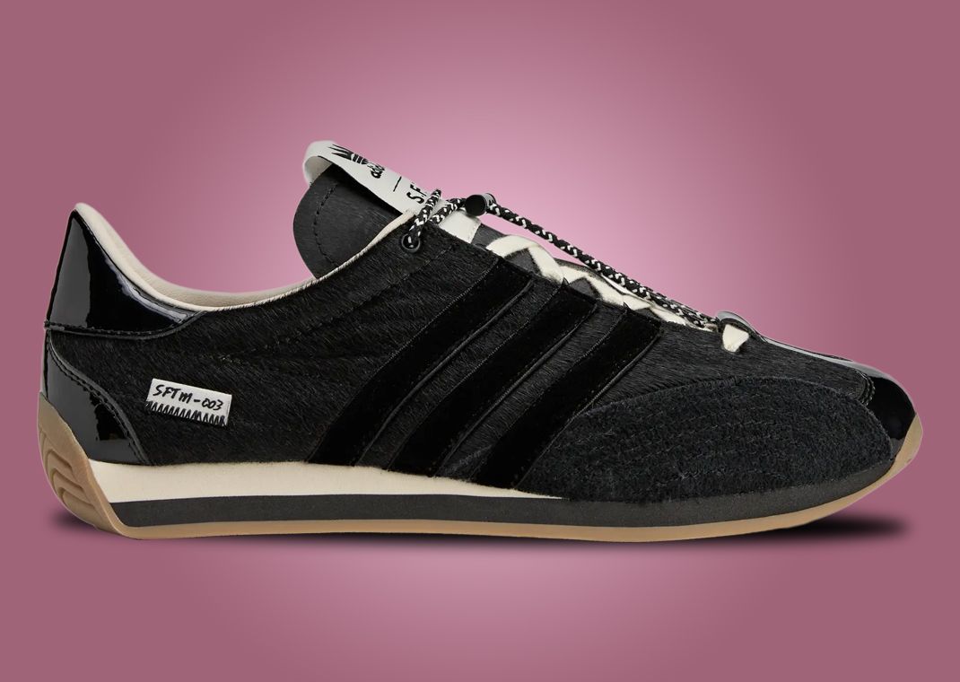 SFTM x adidas Country OG Core Black Lateral