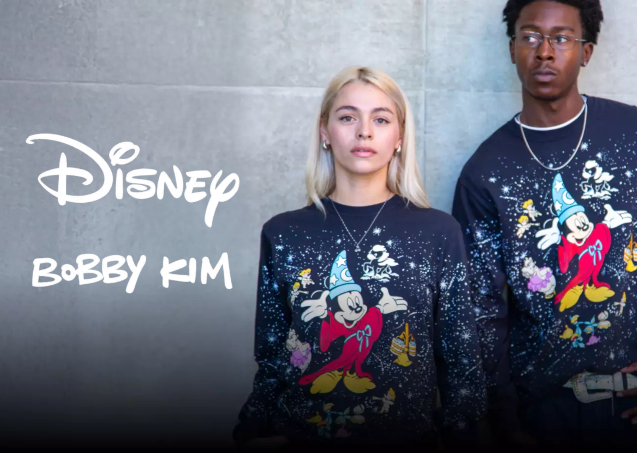 Disney by Bobby Kim Sorcerer's Apprentice Mickey Long-sleeve
