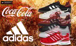 A Coke, a Smile, and Three Stripes: adidas and Coca-Cola Collab on a 6-Pack of Shoes