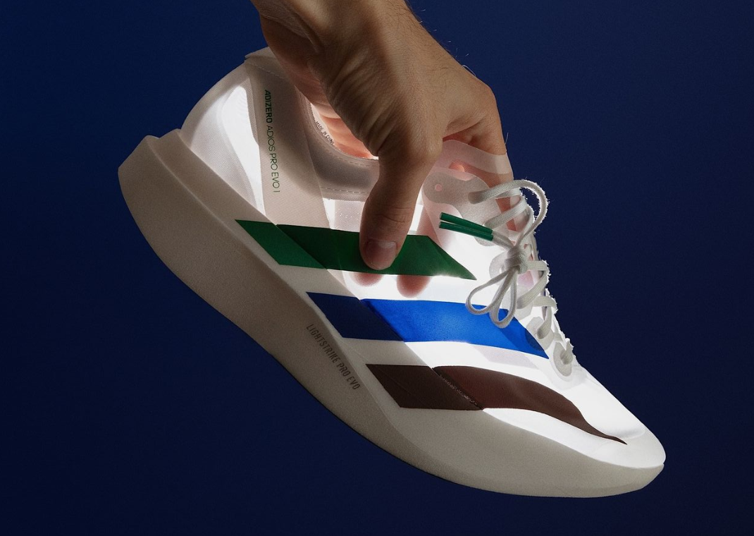 Pharrell Williams x adidas Adizero Adios Pro Evo 1 Earth