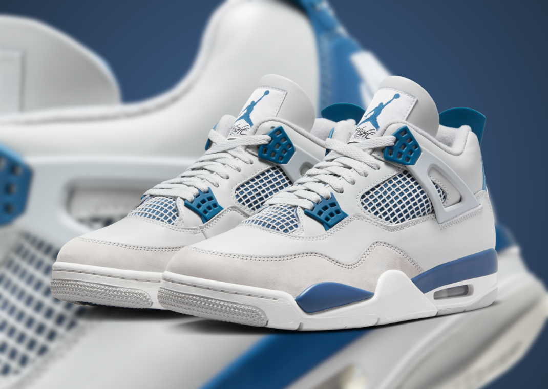 Air Jordan 4 Military Blue Exclusive Access