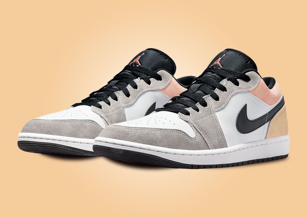Air Jordan 1 Low SE Black Magic Ember Sundial