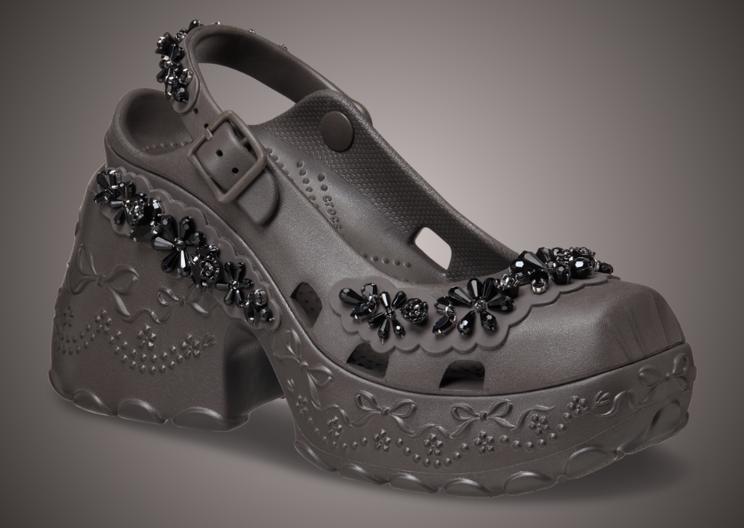 Simon Rocha x Crocs Ballerina Platform Espresso - Angle