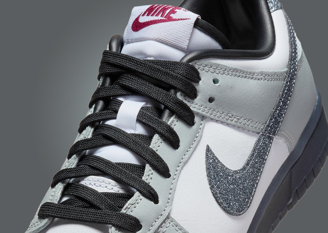 The Women's Exclusive Nike Dunk Low LX Glitter Swoosh The Women's Exclusive Nike Dunk Low LX Glitter Swoosh