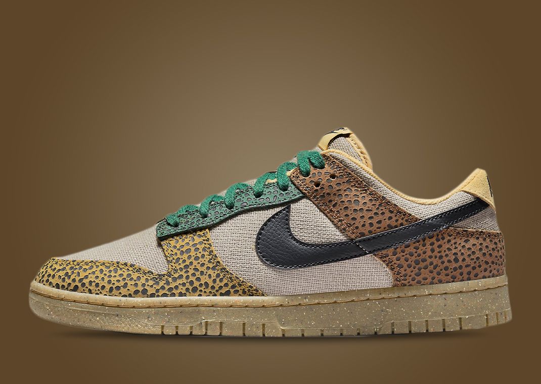 Safari Prints Return To The Nike Dunk Low