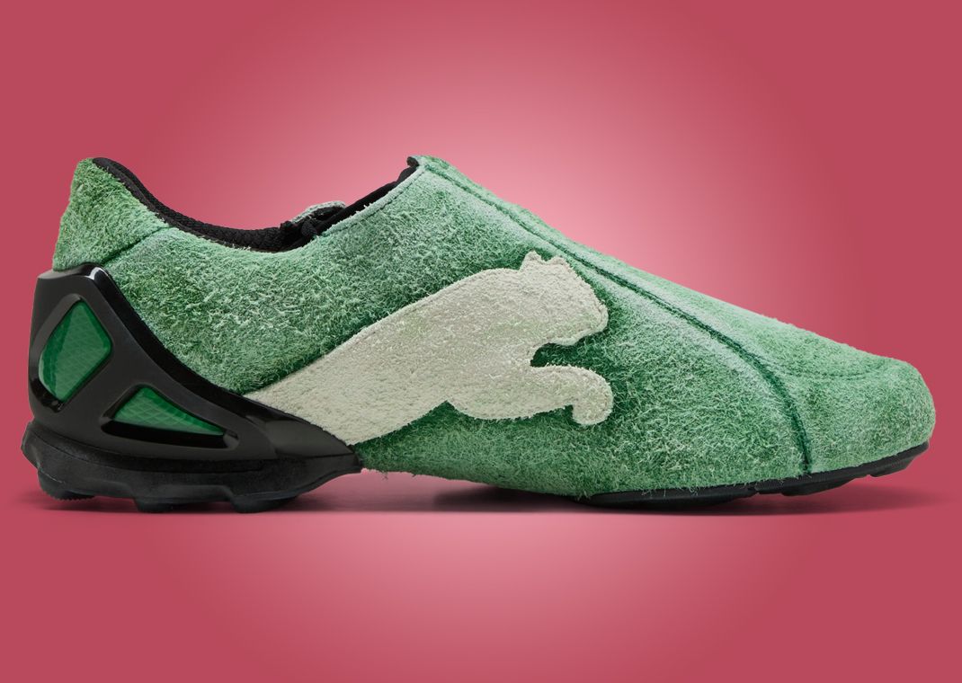 KidSuper x Puma V-S1 Archive Green - Medial