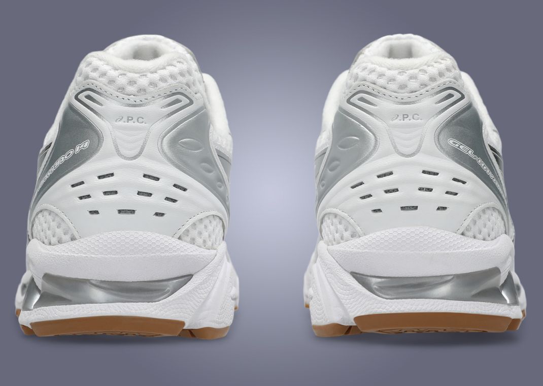 A.P.C. x Asics Gel-Kayano 14 White Gum Heel