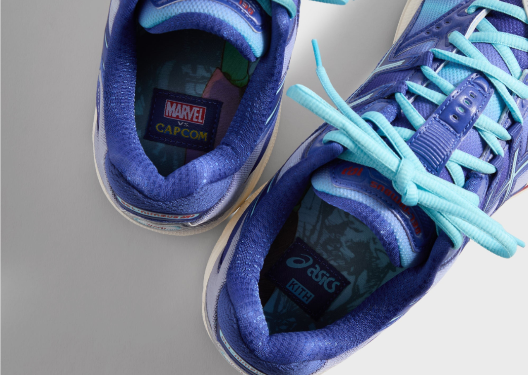 Kith x Marvel vs. Capcom x Asics Gel-Nimbus 10.1 Mega Man Insole