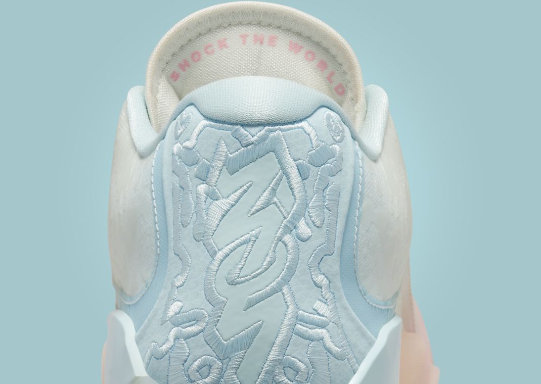 Jordan Zion 3 Rising Heel Detail