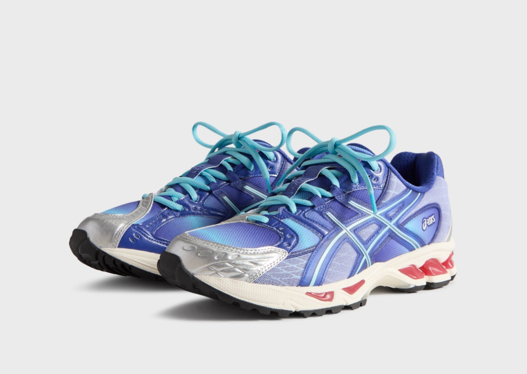 Kith x Marvel vs. Capcom x Asics Gel-Nimbus 10.1 Mega Man Angle