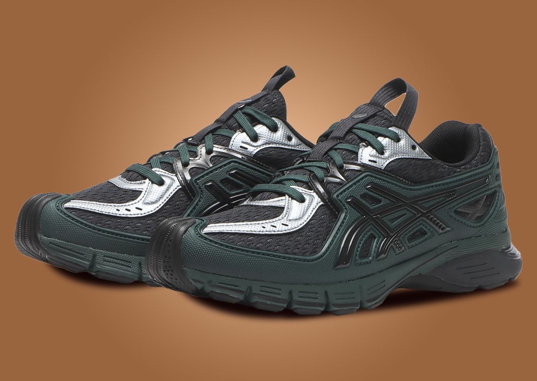 Kiko Kostadinov x Asics UB12-S Gel SD Lyte Obsidian Grey - Angle
