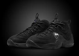 Stussy x Nike Air Penny 2 Black Angle
