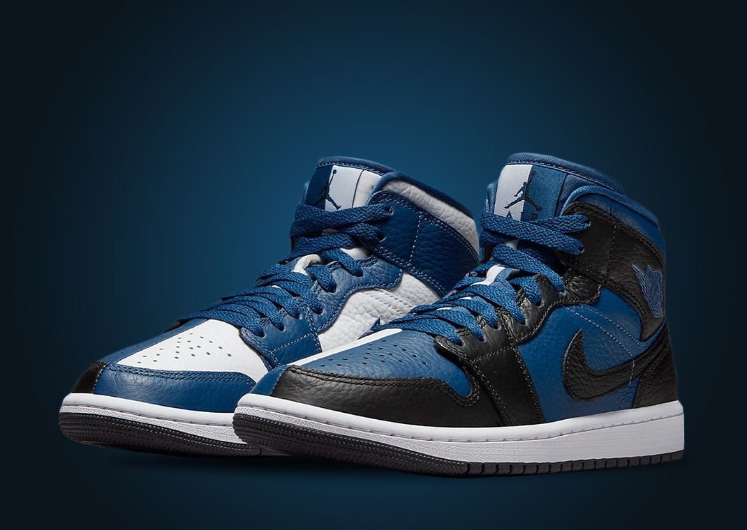 Air Jordan 1 Mid SE Split French Blue (W)