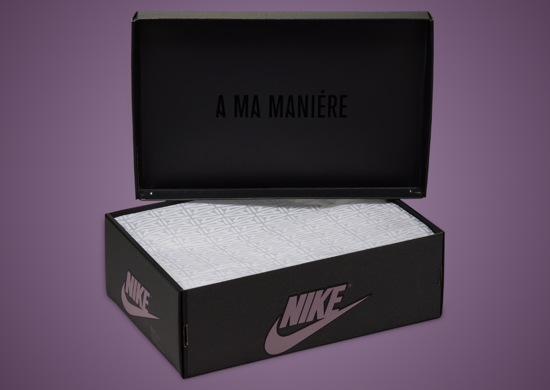 A Ma Maniere x Nike Air Force 1 WYWS Canyon Purple - Box