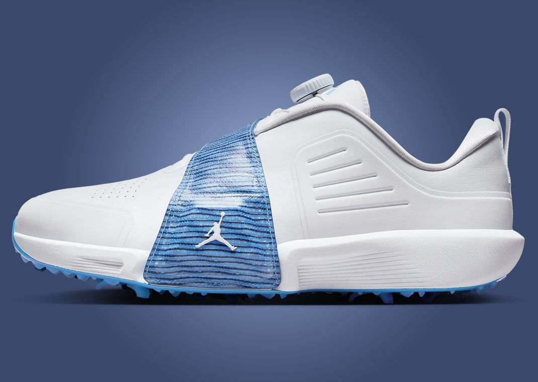 Jordan Air Rev White University Blue Lateral