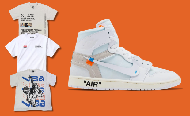 Virgil Abloh Archives Teams Up With Three Brands for T-Shirts