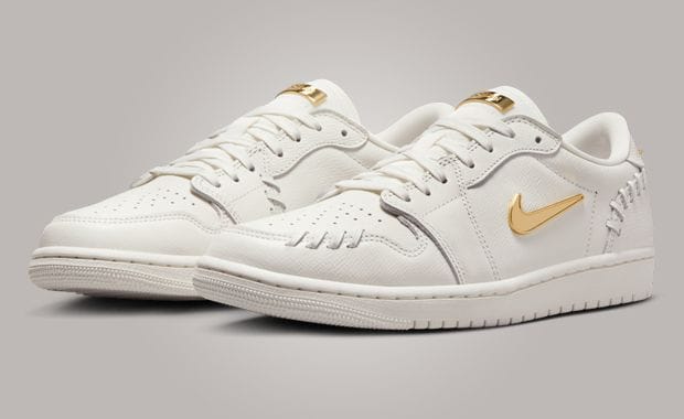 The Air Jordan 1 MM Low Sail Metallic Gold Releases Summer 2024
