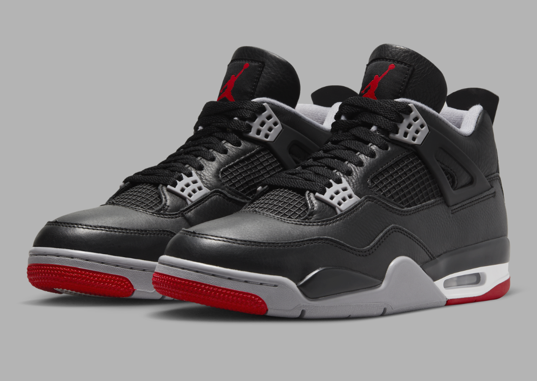 jordan 4 retro bred men's