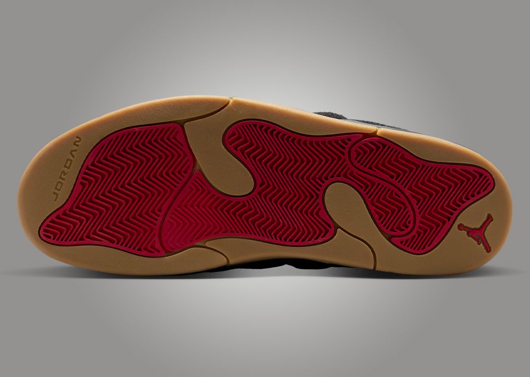 Jordan Session Black Gum Outsole