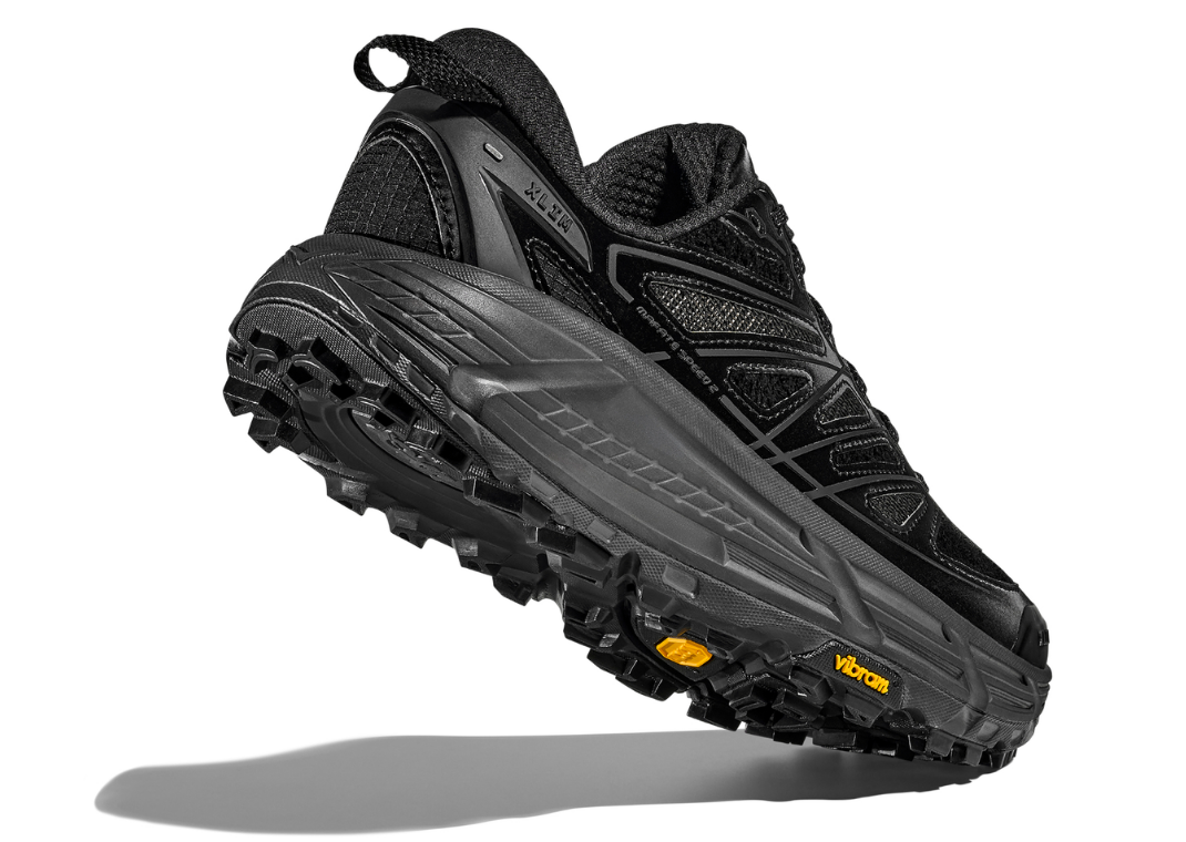XLIM x Hoka Mafate Speed 2 Black - Angle