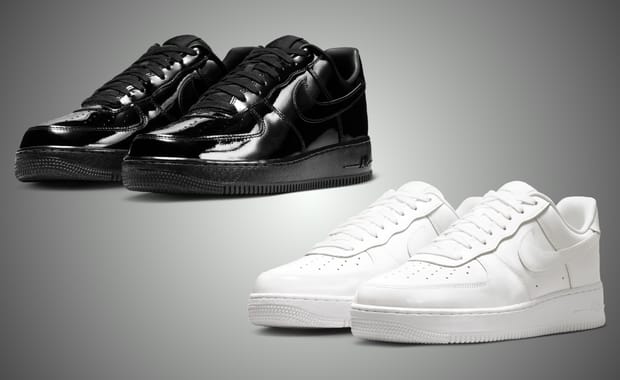 The Air Force 1 Low Patent Leather Dress Pack Elevates the Icons
