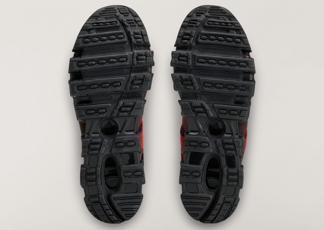 AVAVAV x adidas Megaride Red Black - Bottom