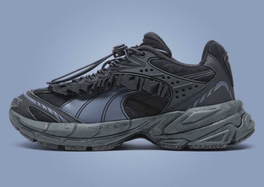 Collina Strada x Puma Velophasis Black Lateral