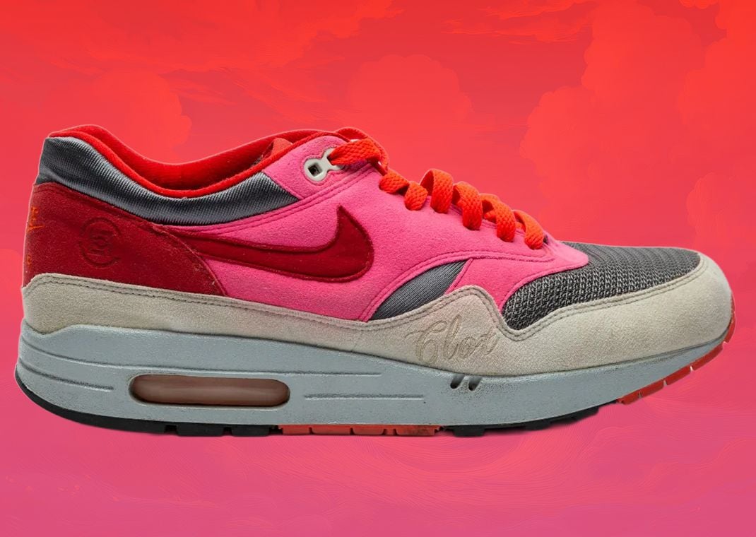 CLOT x Nike Air Max 1 Solar Red