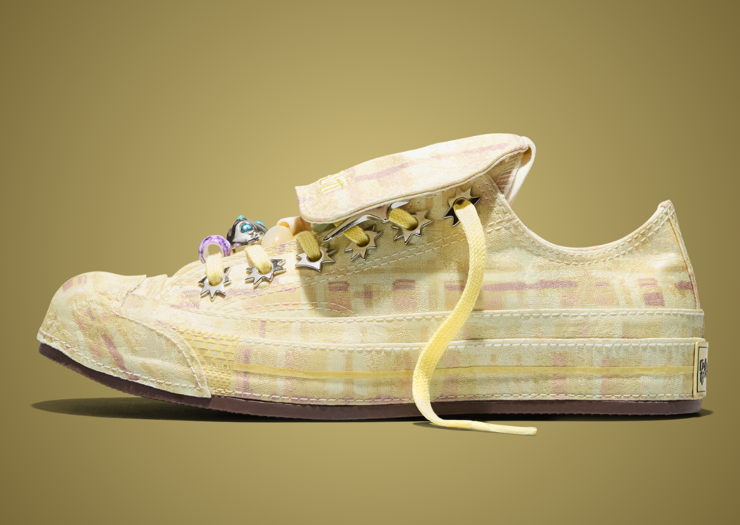 Collina Strada x Converse Chuck Taylor Ox Yellow Lateral