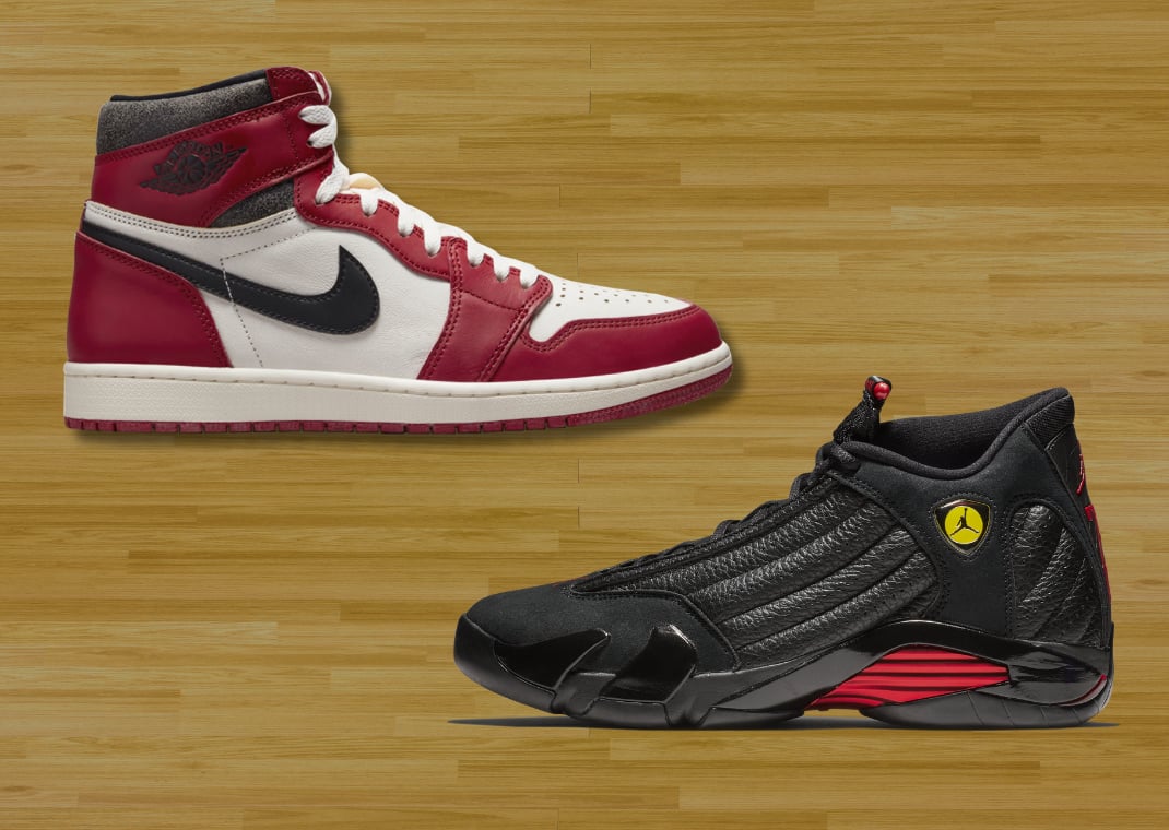 Air Jordan 1 vs. Air Jordan 14