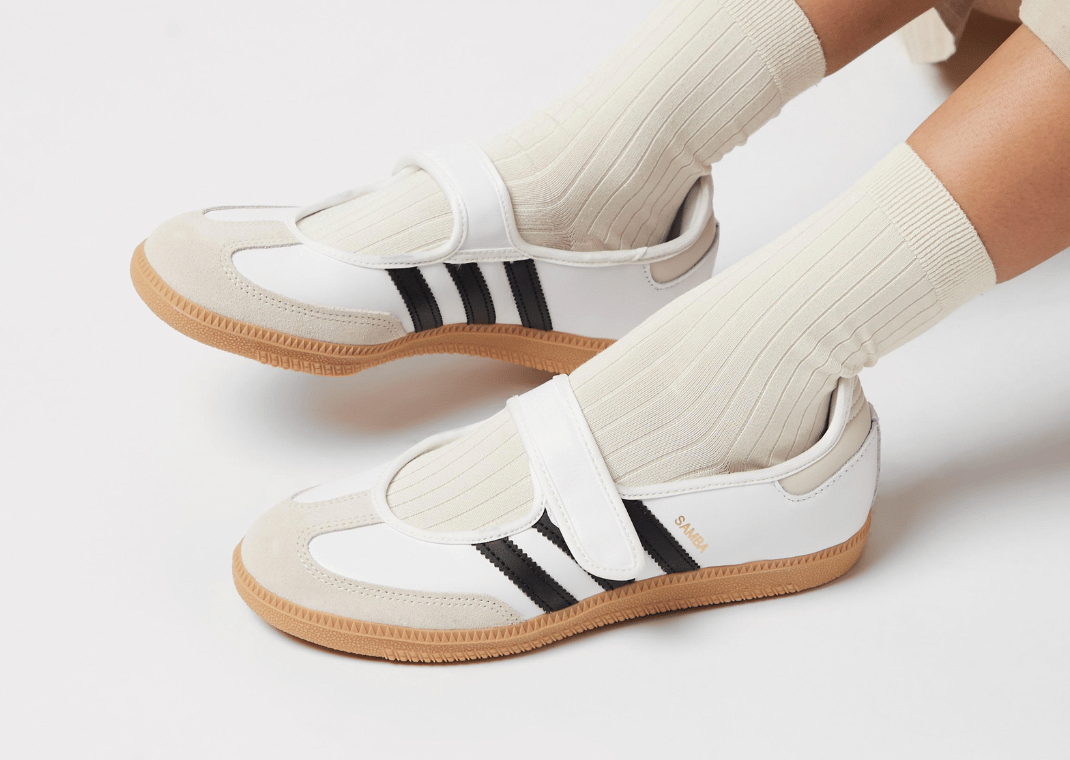 adidas Samba Jane White Black