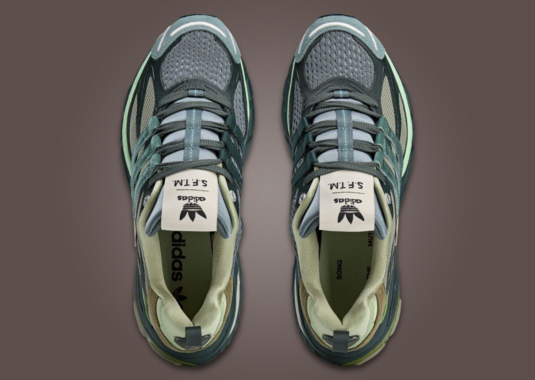 SFTM x adidas Adistar Cushion Shadow Green Top