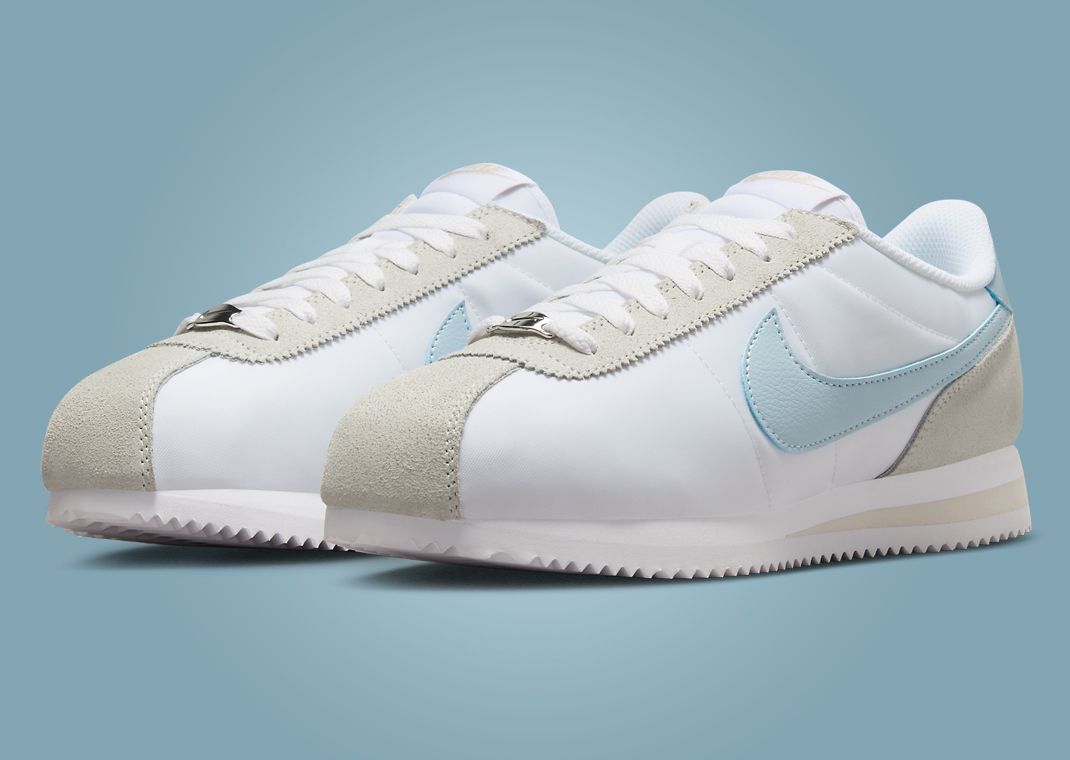 Nike Cortez Light Orewood Brown Light Armory Blue Angle