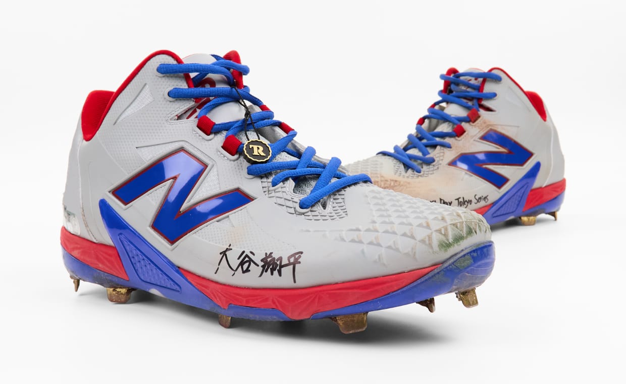 The Realest is Auctioning a Signed, Game-Worn Shohei Ohtani New Balance from the 2025 MLB Tokyo Series