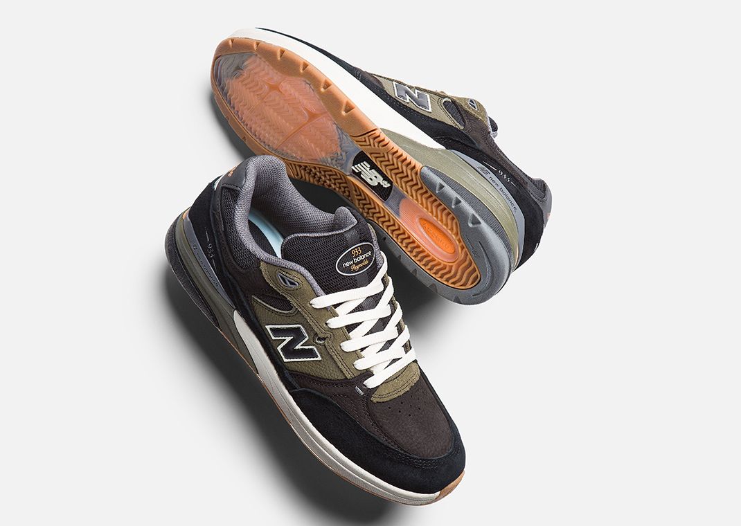New Balance Numeric Andrew Reynolds 933 Black Olive