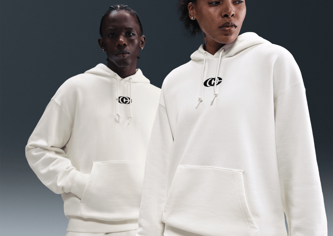 Caitlin Clark Nike Basketball Fleece Pullover Hoodie White
