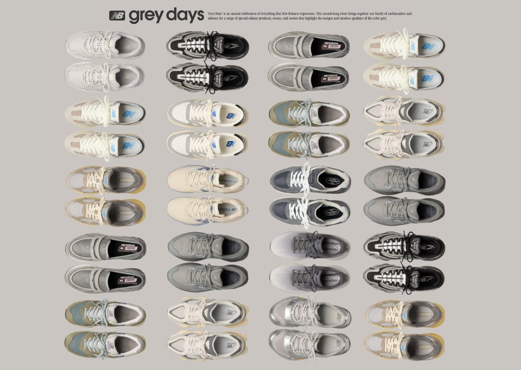New Balance Grey Days 2025 Lineup