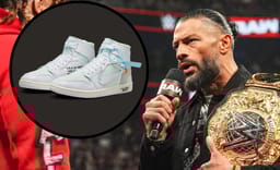 Roman Reigns Wears the Virgil Abloh Archives Jordan 1 High on Raw After Mania