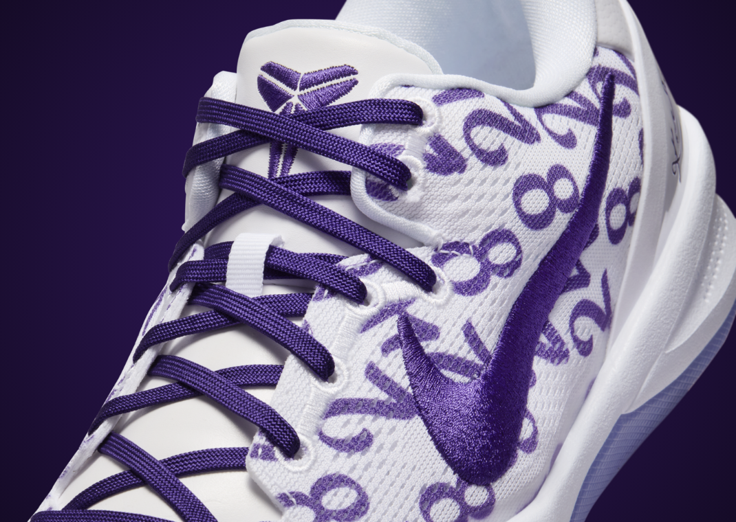 The Nike Kobe 8 Protro White Court Purple Releases February 2024