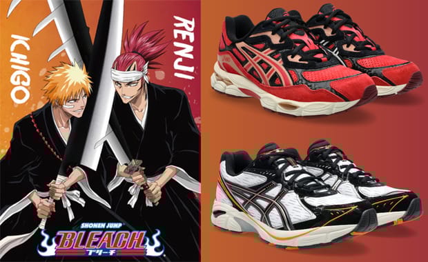 Anime Series BLEACH Celebrates its 20th Anniversary With An Asics GT-2160 and Gel-NYC